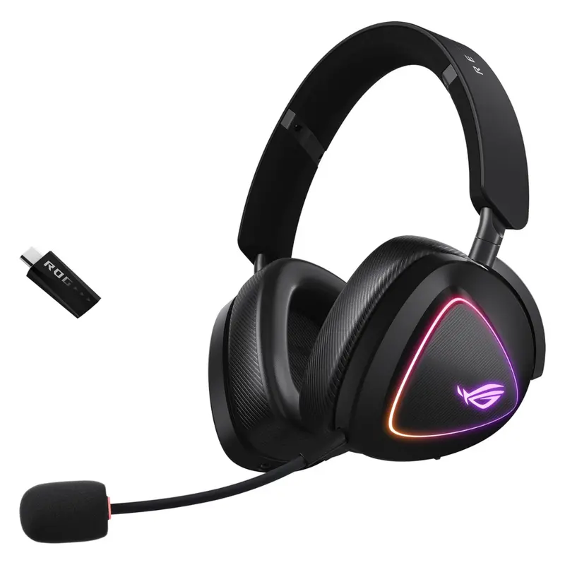 Asus Rog Delta Ii Wireless Gaming Headset With Detachable Mic (2 Colors) 1