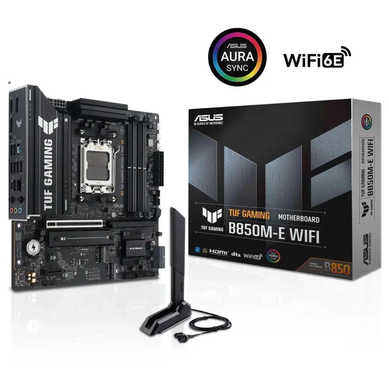 Asus Tuf Gaming B850m-E Wifi Amd B850 Motherboard + 1Tb Team Group Ssd 1