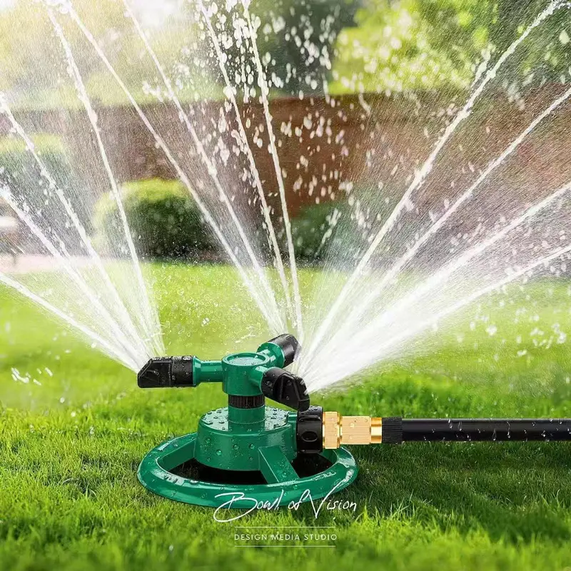 Automatic 360 Deg. Rotating Lawn Sprinkler System 1