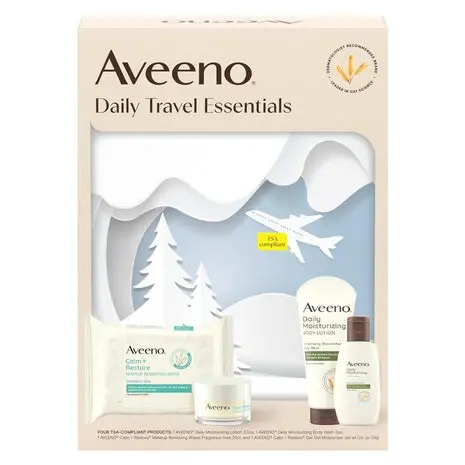 Aveeno Daily Travel Essentials Gift Set 1
