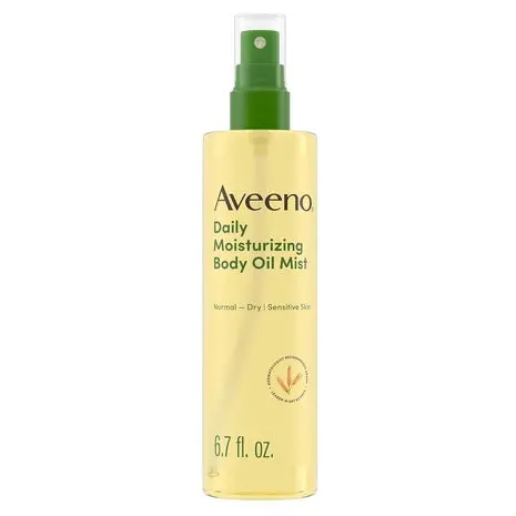 Aveeno Moisturizing Body Oil Mist Spray 1
