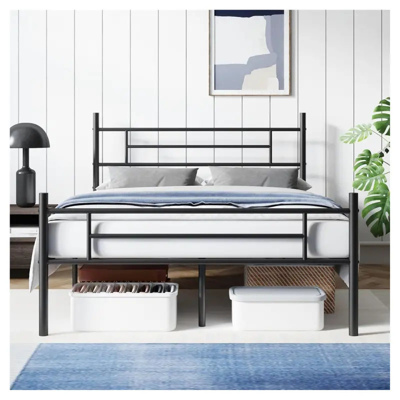 Avenco 14" Full Size Metal Platform Bed Frame 1