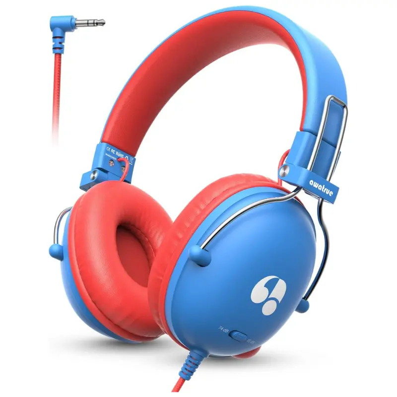 Awatrue Hk05 Kid's Wired On-Ear Headphones 1