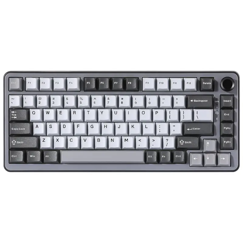 B75 Hot Swappable Rgb Backlit Gasket Mount Mechanical Keyboard 1