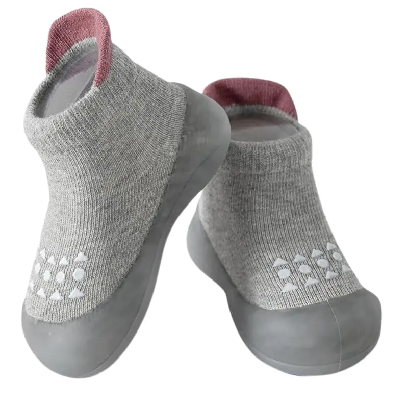 Baby Infant Non-Slip Slippers Soft Rubber Sole Sock Shoes 1