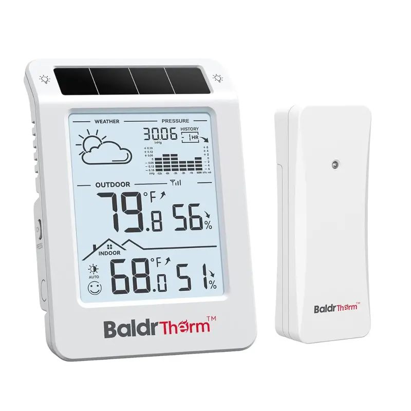 Baldrtherm Wireless Dual-Zone Weather Station 1