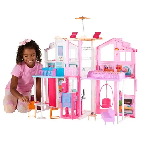 Barbie 3-Story Townhouse Dollhouse 1