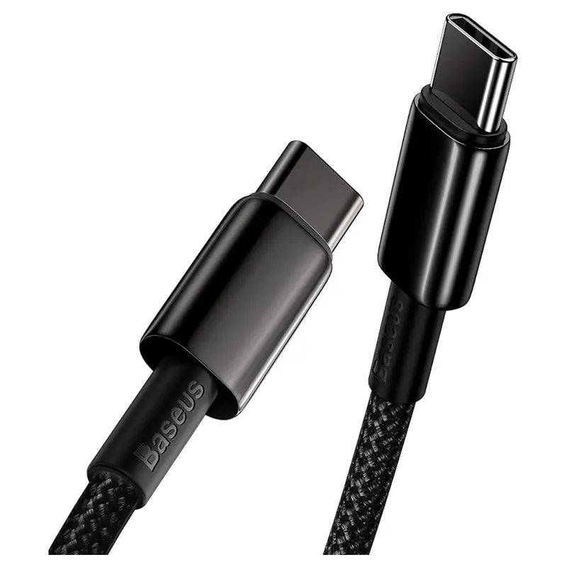 Baseus 100W Pd 5A Qc 4.0 Fast Charging Usb-C To Usb-C Cable 1