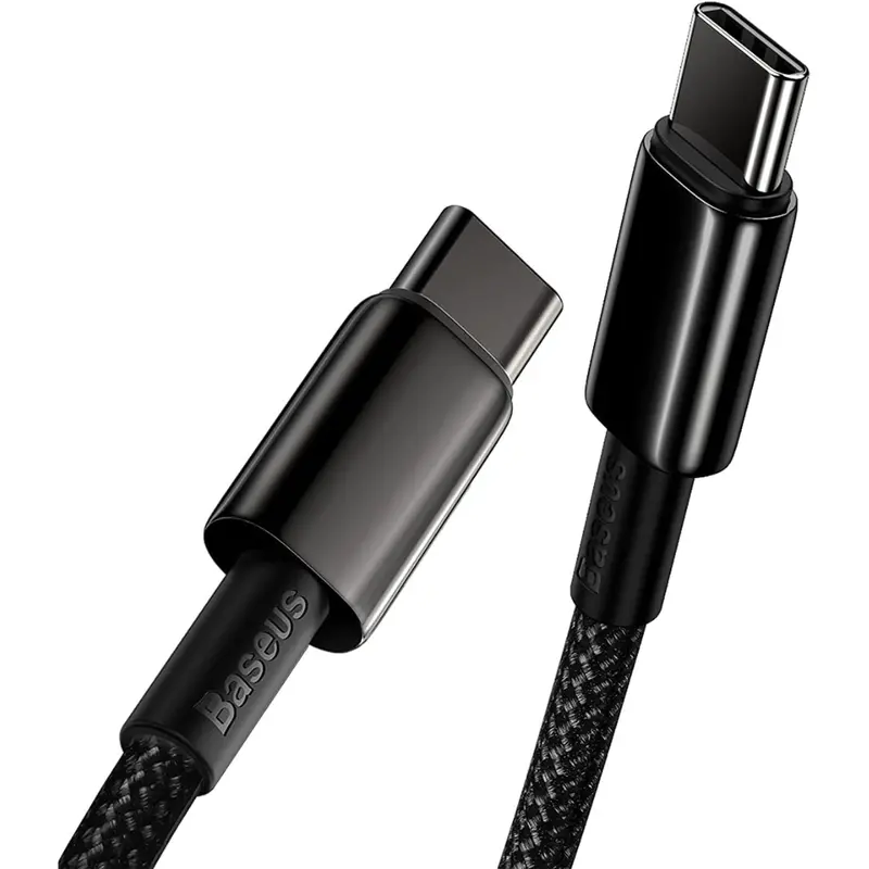 Baseus 100W Pd 5A Qc 4.0 Fast Charging Usb-C To Usb-C Cable 1