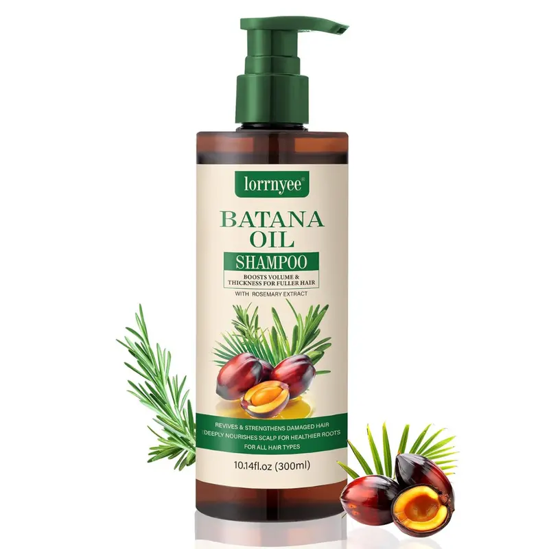 Batana Oil Hair Growth Shampoo With Biotin & Keratin (10.1 Oz) 1