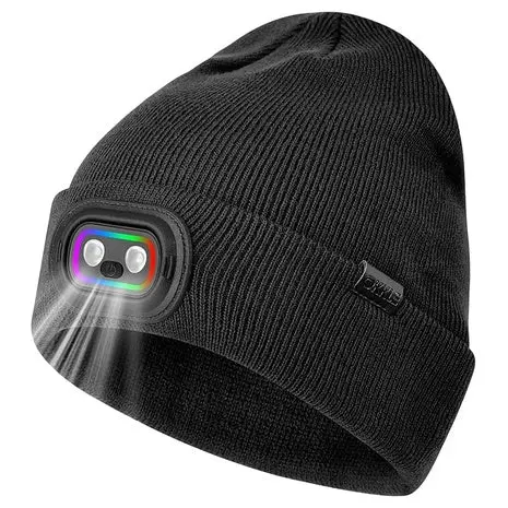 Beanie Cap With Headlamps 1