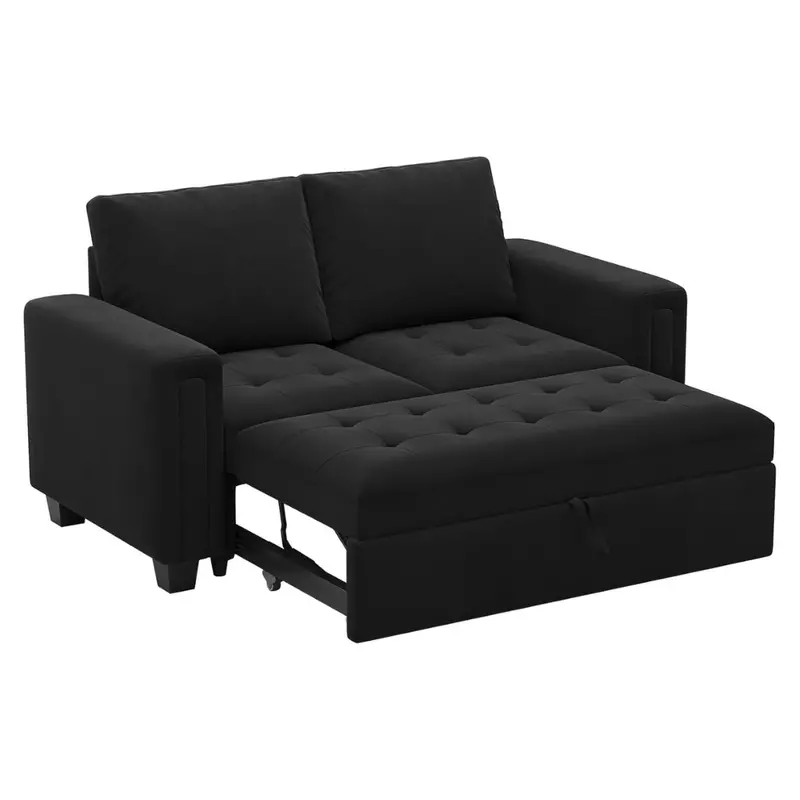 Belffin Modular Sectional Sleeper Sofa With Pull Out Couch Bed 1