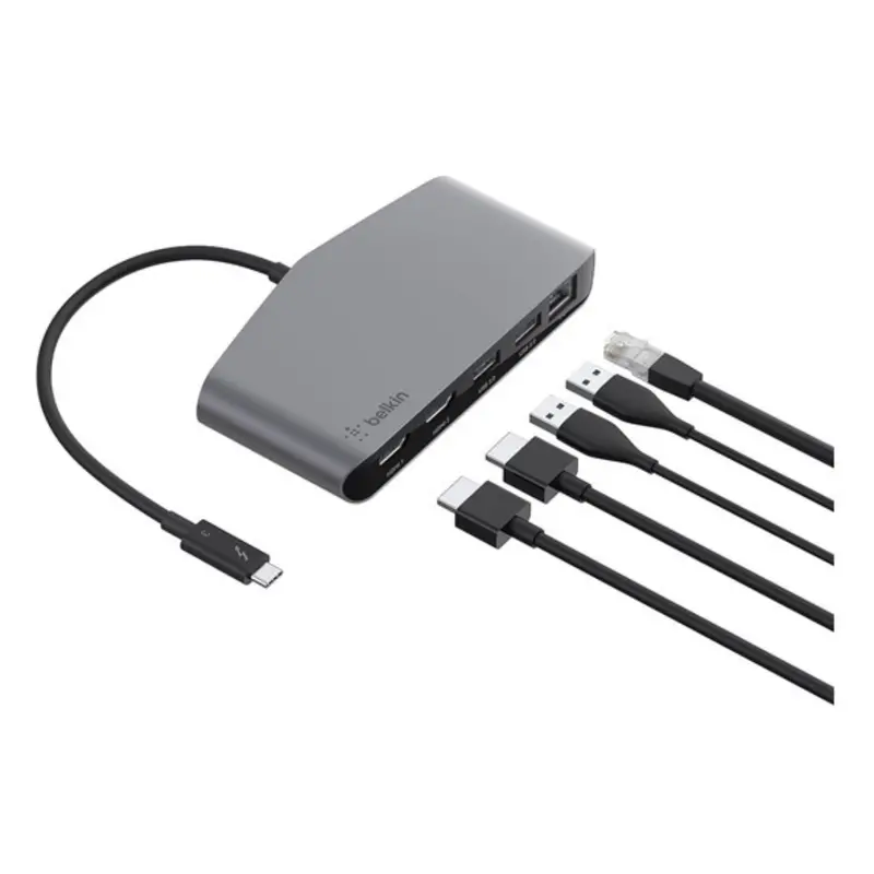 Belkin Thunderbolt 3 Dock Mini Hd Usb-C Docking Station W/ Cable 1