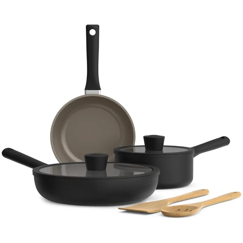 Bella 7-Piece Ceramic Nonstick Cookware Set 1