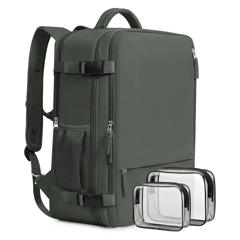 Beraliy 16" Waterproof Casual Carry On Backpack 1