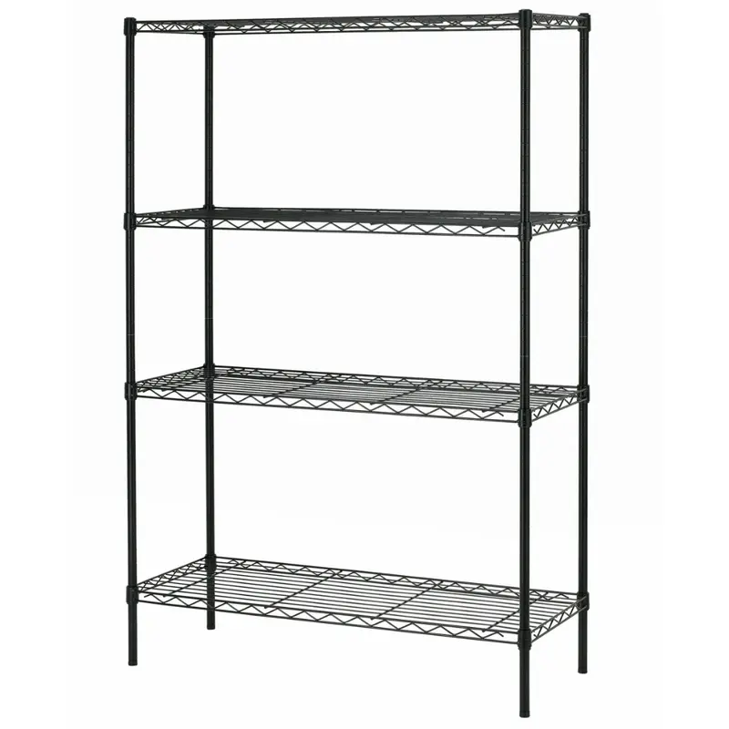 Bestoffice 4-Shelf Metal Wire Storage Rack (54"X36"X14") 1