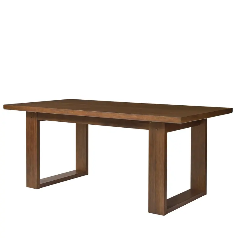 Better Homes & Gardens Ezra 72-Inch Rectangular Wood Dining Table 1