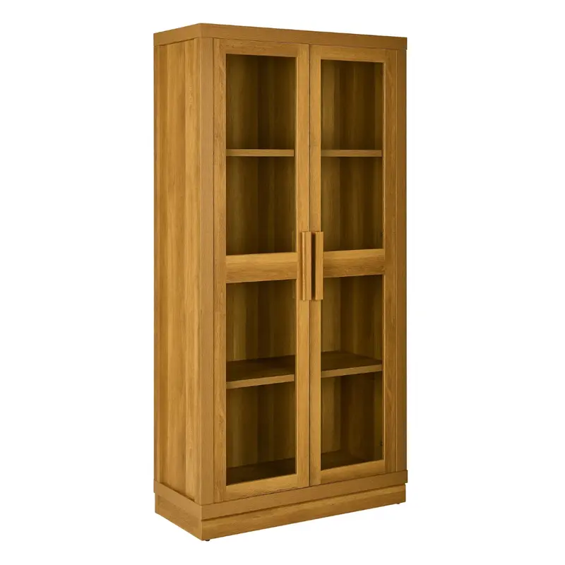 Better Homes & Gardens Ezra Glass Door Storage Cabinet 1