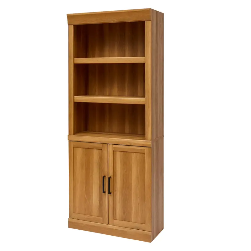 Better Homes & Gardens Glendale 5-Shelf Bookcase With Doors 1