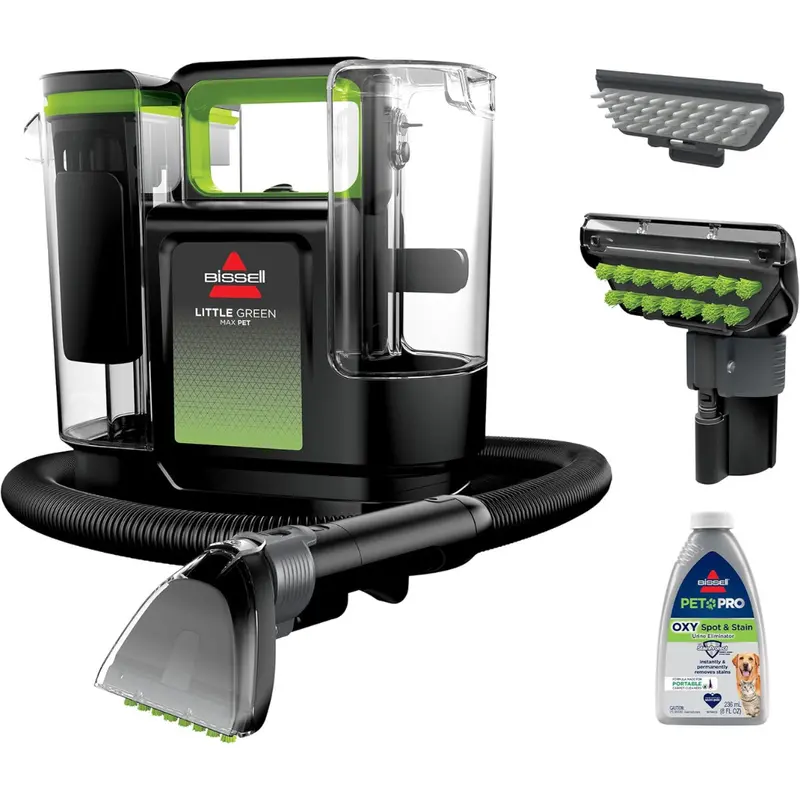Bissell Little Green Max Pet Portable Carpet And Upholstery Deep Cleaner 1