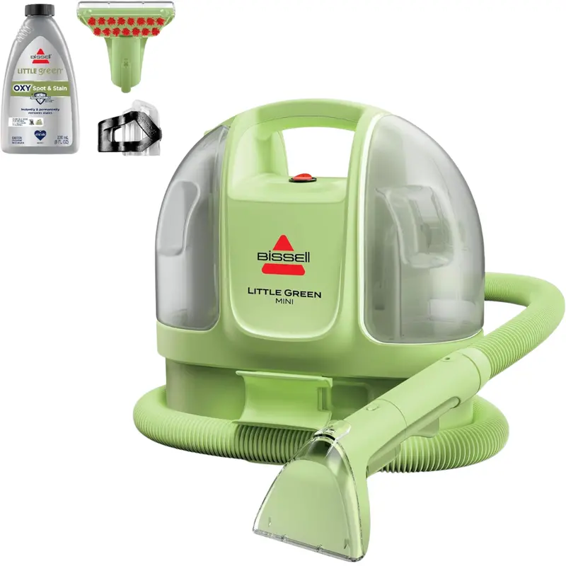 Bissell Little Green Mini Portable Carpet & Upholstery Deep Cleaner 1