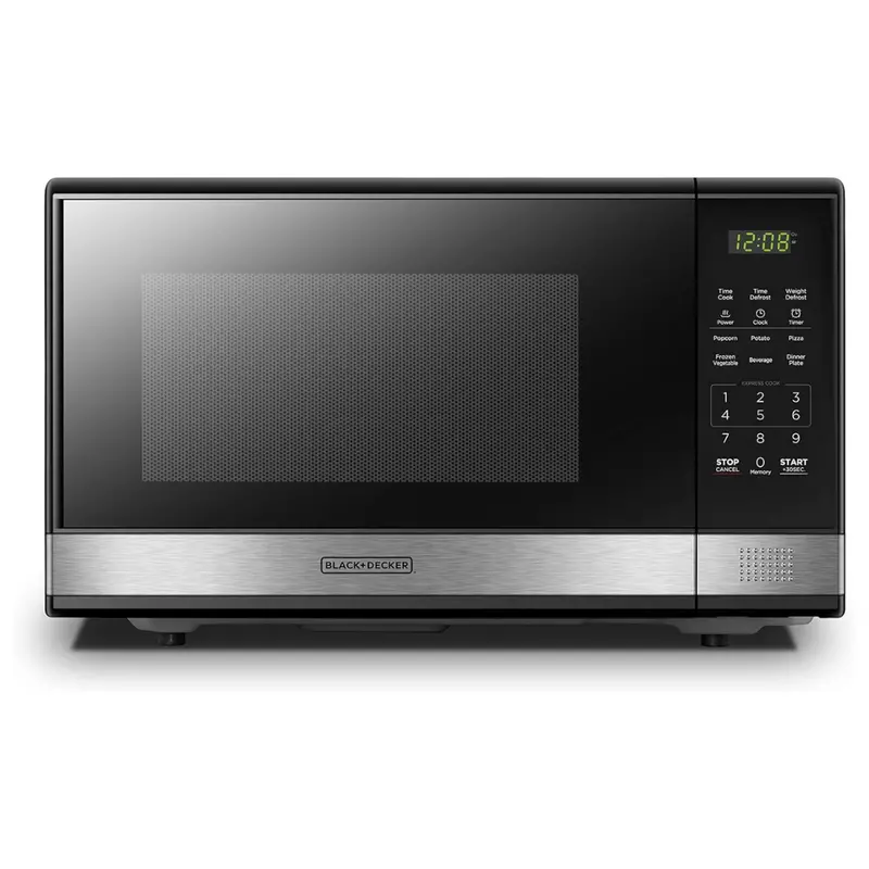 Black & Decker 1000W 1.1Cu.Ft Digital Microwave Oven (Em031mb11) 1
