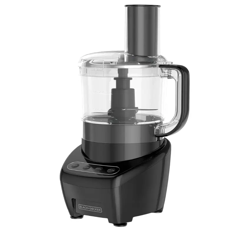 Black+Decker 3-In-1 Easy Assembly 8-Cup Food Processor 1