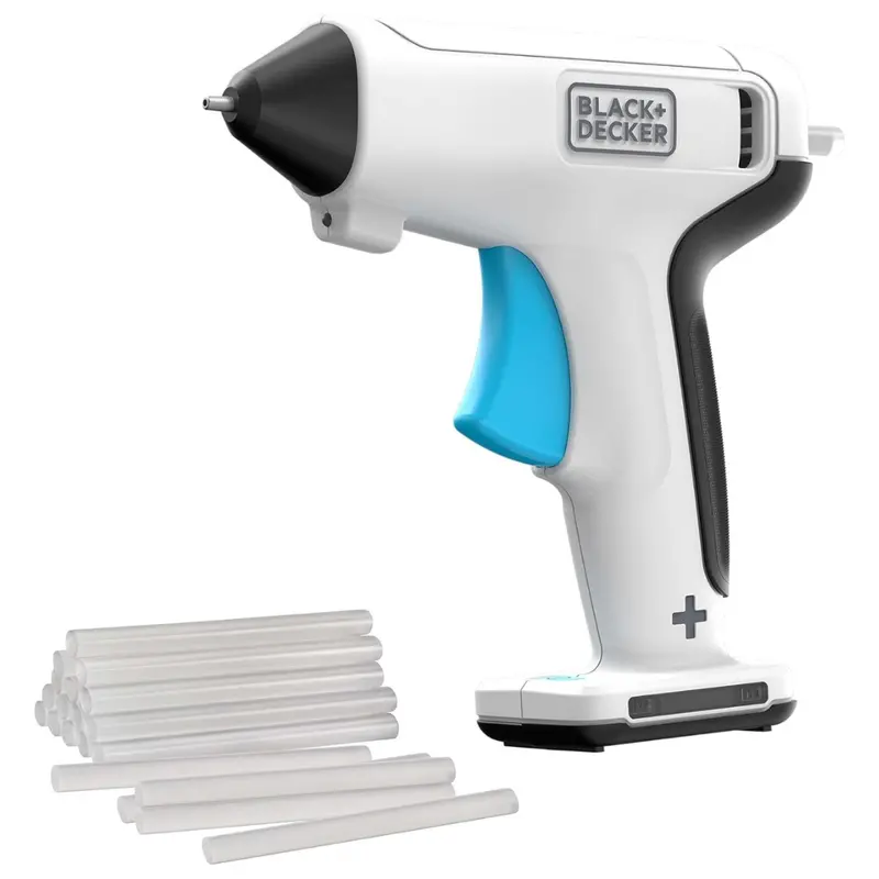 Black+Decker 4V Max Cordless Usb Rechargeable Glue Gun (Bcgl115ff) 1