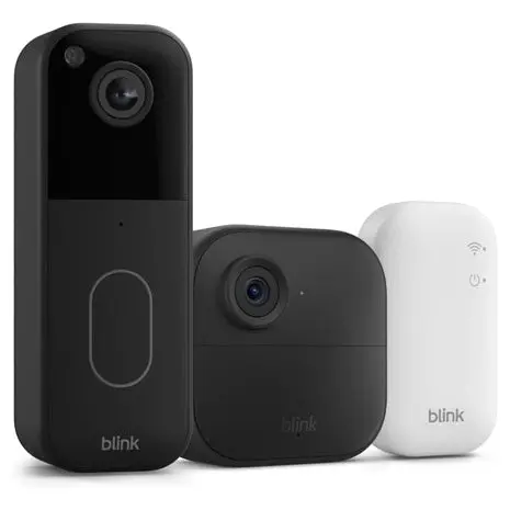 Blink Video Doorbell + Outdoor 4 Camera System 1