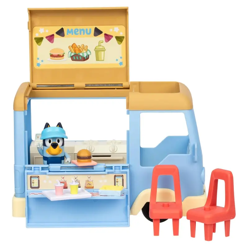 Bluey Let's Play Chef Food Truck Playset 1