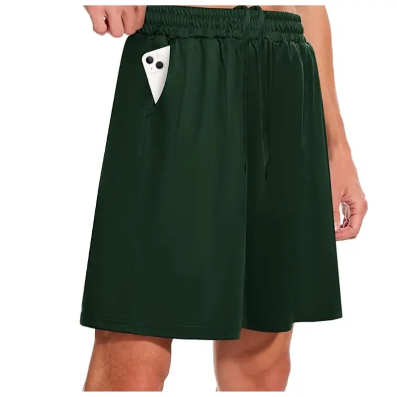 Boojo Men's Quick Dry Athletic Gym Shorts With Pockets 1