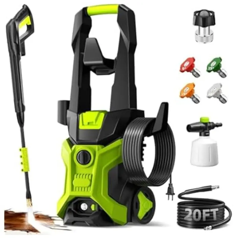 Bothlin Electric Pressure 2.5 Gpm Portable Lightweight Power Washer 1