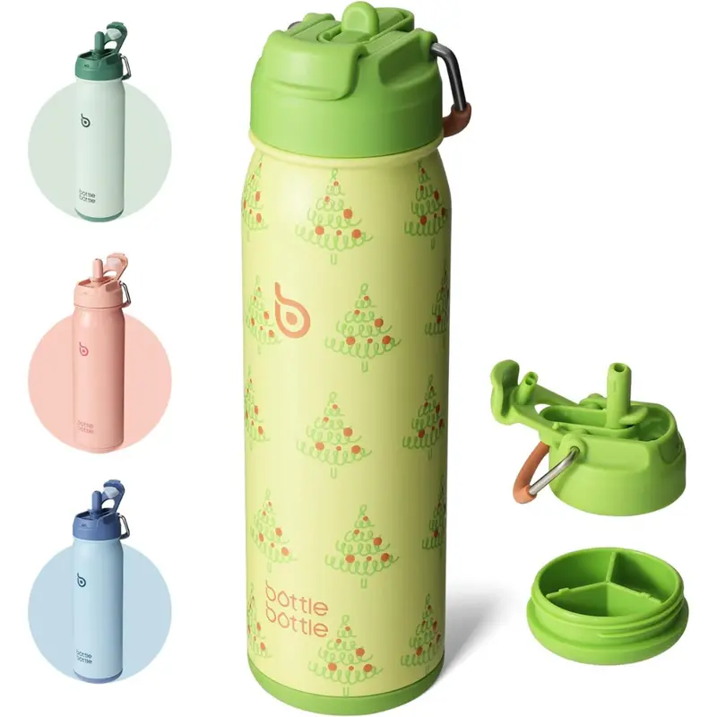 Bottle 24 Oz Sports Stainless Steel Water Bottle 1