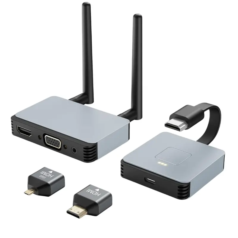 Braidol Wireless Hdmi Transmitter & Receiver 4K Wireless Hdmi Extender 1