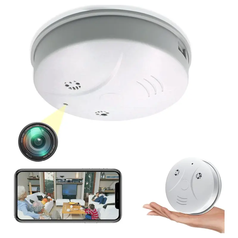 Braosusner Hidden Camera Smoke Detector 1