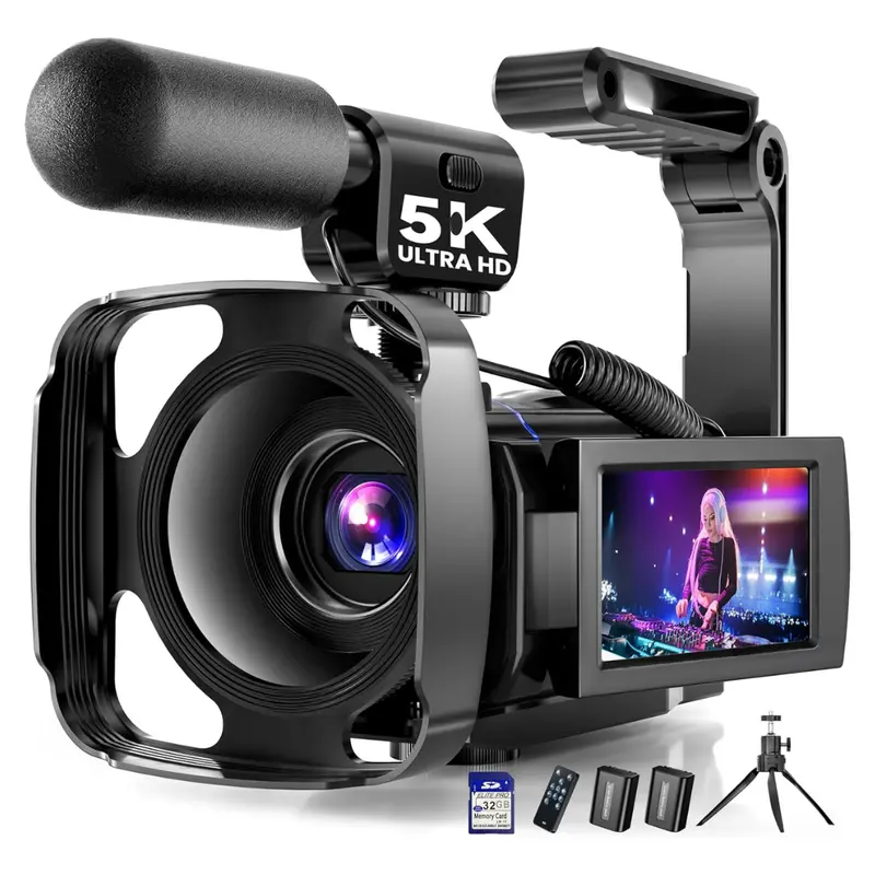 Bregoo X70 5K Uhd 64Mp 16X Zoom Video Camcorder W/ 3" Screen 1