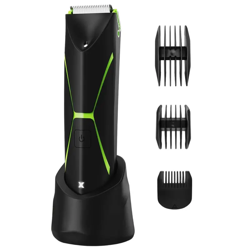 Brightman Men's Cordless Rechargeable Electric Wet/Dry Body Hair Trimmer 1