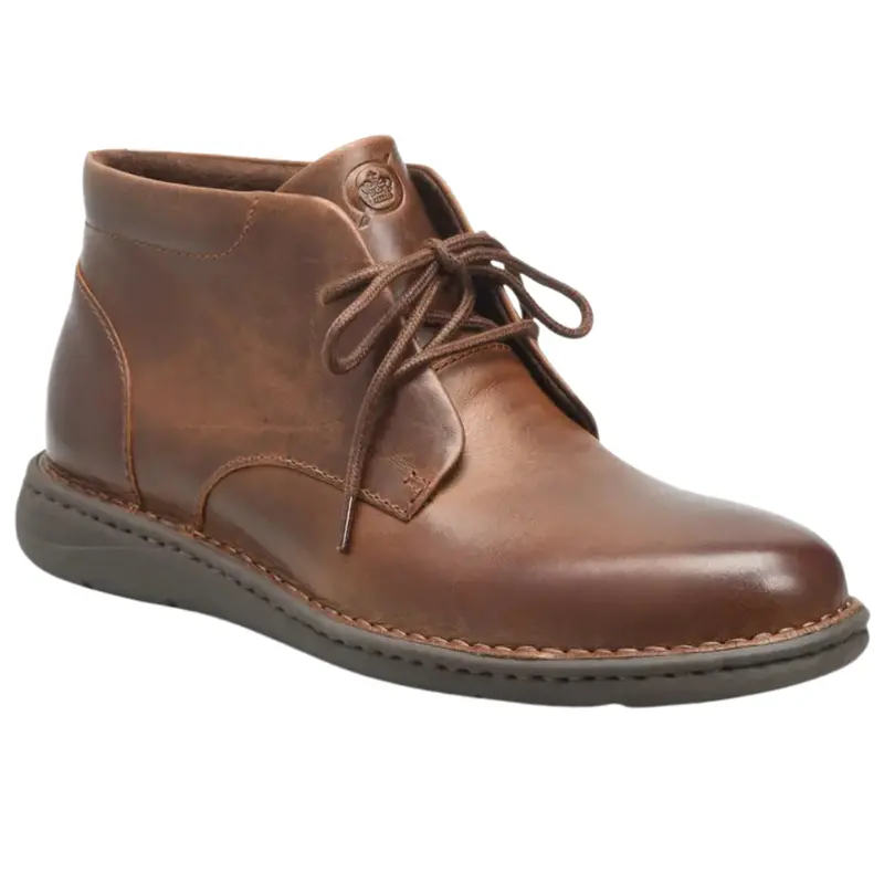 Brn Men's Theo Chukka Boot (Dk Brown Leather) 1