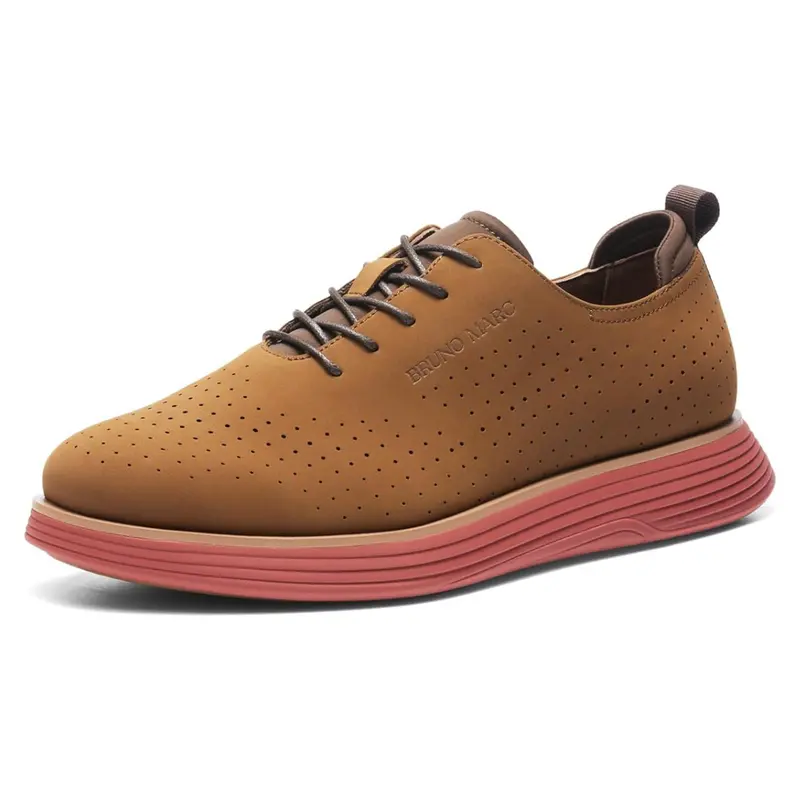 Bruno Marc Men's Maxflex Fashion Oxfords Classic Casual Shoes (2 Colors) 1