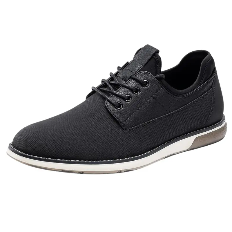Bruno Marc Men's Plain Toe Oxford Shoes 1