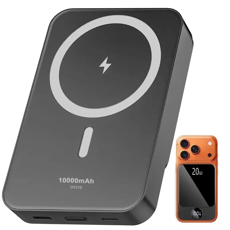 Btootos 10000Mah Magnetic Wireless Portable Charger 1