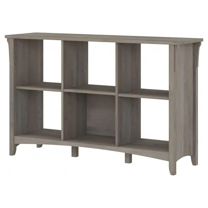 Bush Home Salinas 6 Cube Organizer With Open Shelving, Compact Unit 1