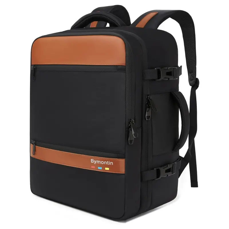 Bymontin 35L Smart Suitcase-Style Practical Travel Laptop Backpack 1