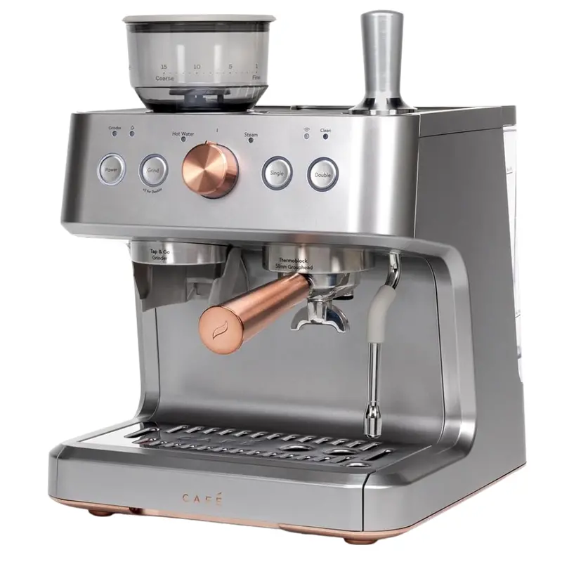 Cafe Bellissimo Semi-Automatic Espresso Machine & Frother 1