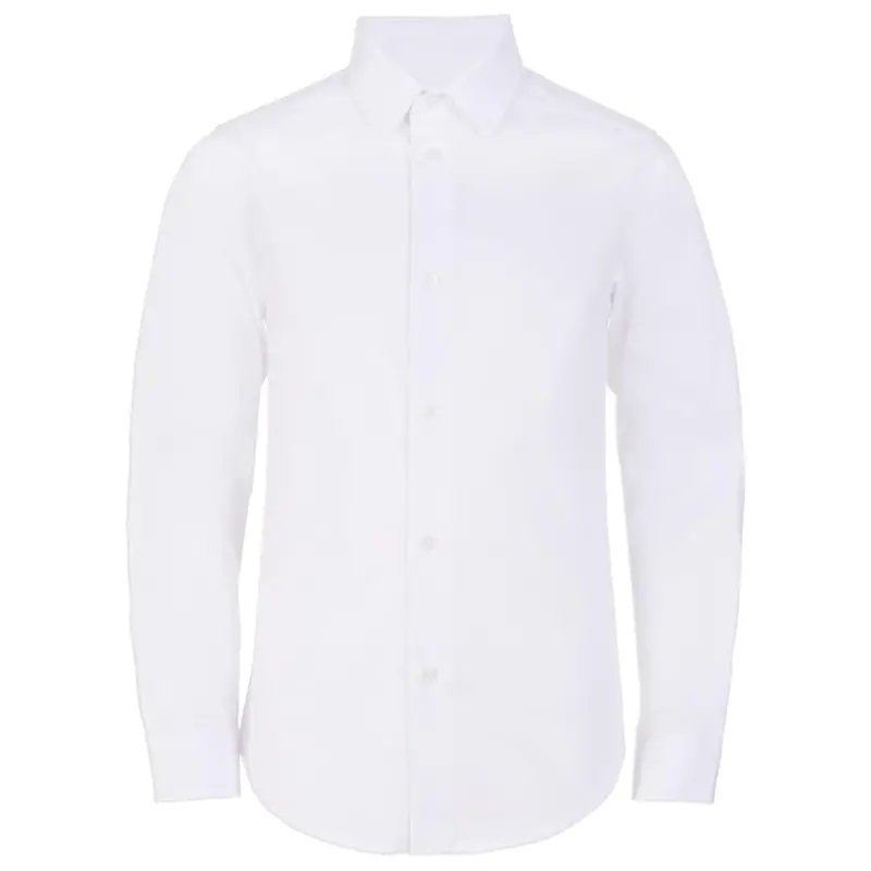 Calvin Klein Boy's Long Sleeve Slim Fit Dress Shirt 1