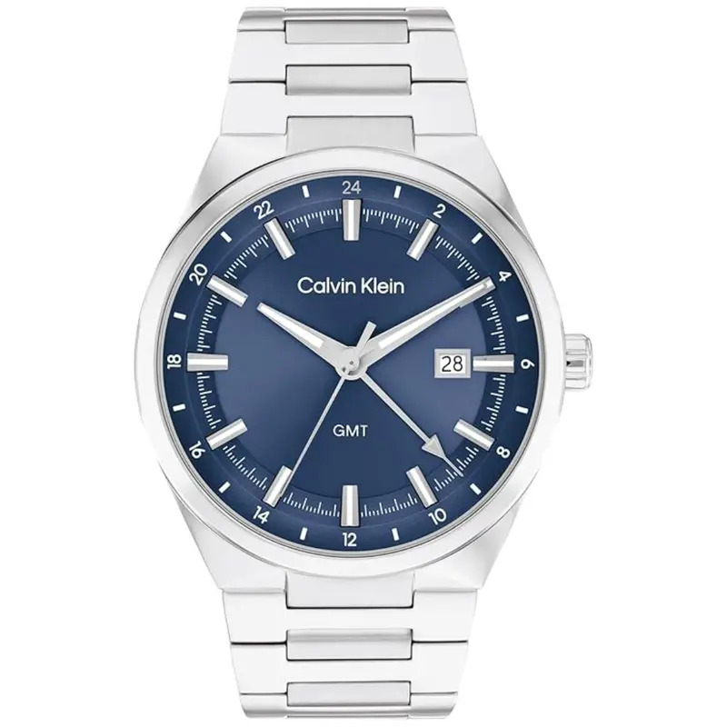 Calvin Klein Men's 44Mm 3H Stainless Steel Quartz Watch 1