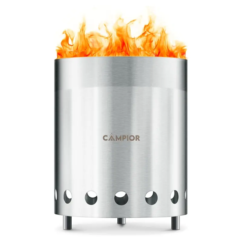Campior Wood Burning Smokeless Outdoor Fire Pit Stove 1