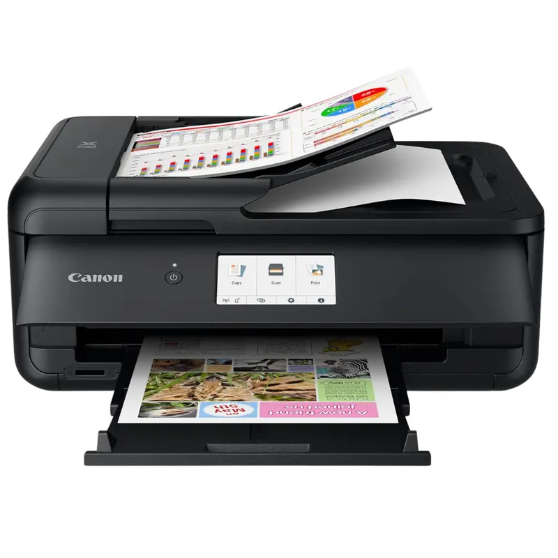Canon Pixma Ts9520a Wireless Network Color Inkjet 4-In-1 Printer 1