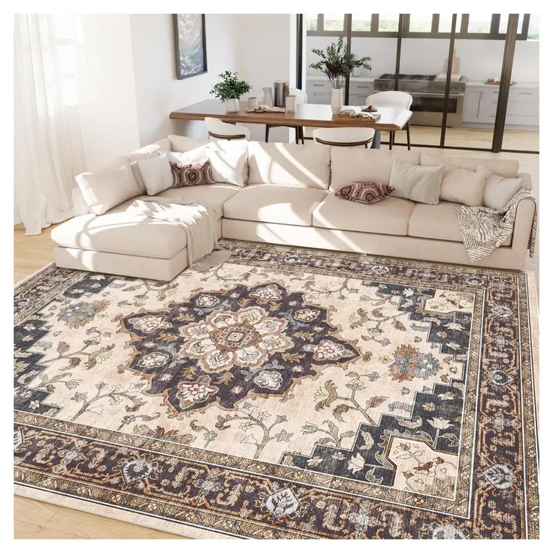 Capaloca 8'' X 10'' Machine Washable Nursery Rug 1