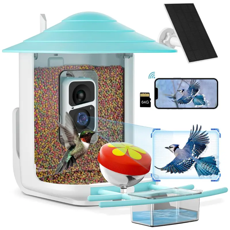 Careboda Smart Wireless Bird Feeder With Camera 1